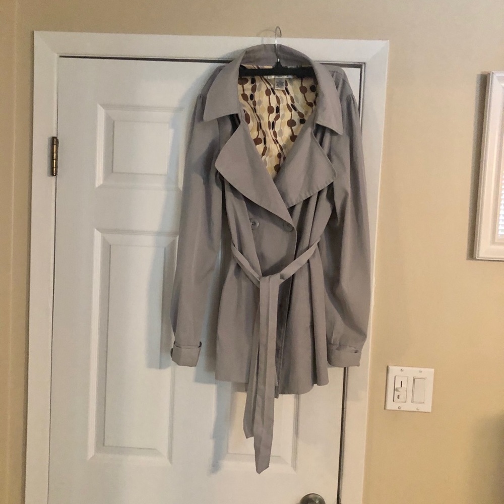 Vertigo Paris Rain/Trench Coat - sz XS